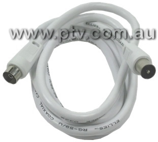 PAL Male to PAL Male RF Flylead